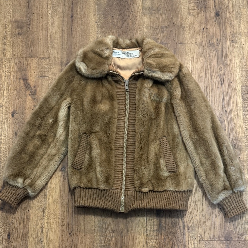 Vintage Women’s Brown Fur Jacket